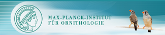 Logo des Max-Planck-Instituts für Ornithologie